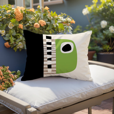 Oreiller rectangulaire réversible intérieur / extérieur Rikka