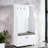 Buck II White High Gloss Finish Hall Tree