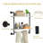 2 Tier Rustic Wood Floating Shelf-846095117