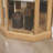 Corner Lighted Curio Cabinet Corner Glass Cabinet Lighted Curio Cabinet Corner Display Case For Living Room, Curio Cabinet, Antique Collection, Wine,Bar Glass Storage Light Included-2117678346-2117678347