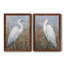 White Heron I - Toile encadrée de qualité supérieure - prête à être accrochée-2041258177-2041258182