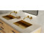 Lavabo de salle de bain encastrable en acier inoxydable 19,7 po x 16,5 po Badeloft-120090038