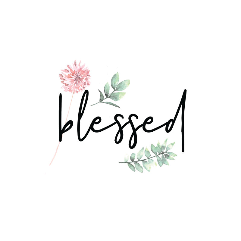 Blessed Botanical - Wrapped Canvas Print, 122cm H x 122cm W x 3.8cm D