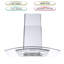 Hotte murale 30 pouces en acier inoxydable