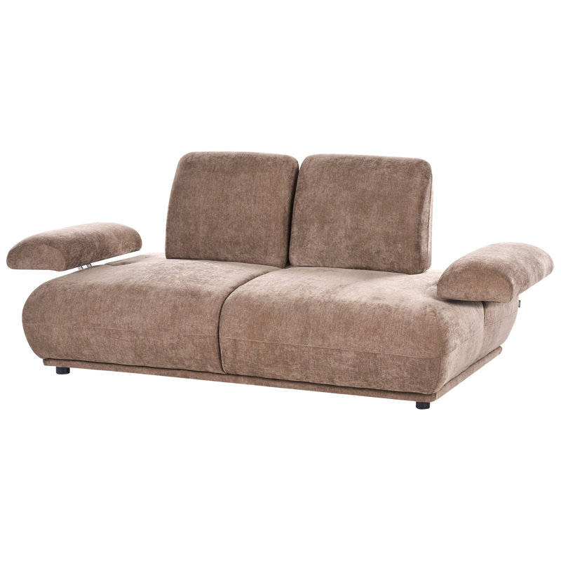 Chantil 2 Seater Fabric Sofa, Brown