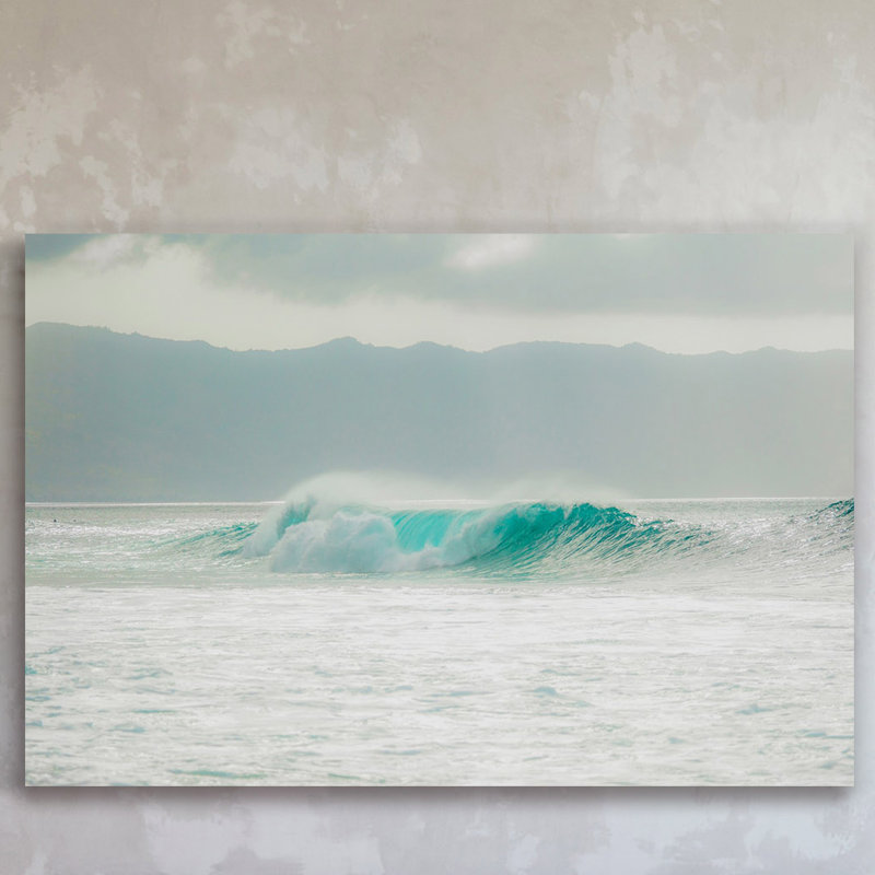 « ice bain » par morgan j hartley, reproduction d’art sur toile tendue, H 24 po x l 36 po x P 1,5 po