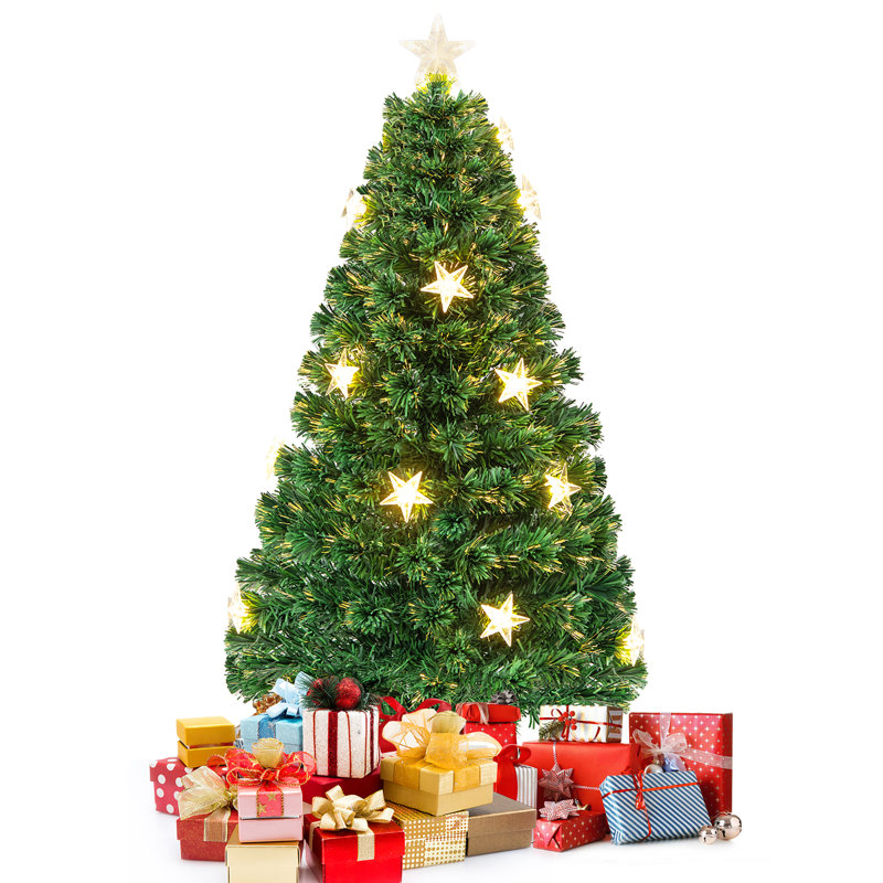 Arbre de Noël illuminé pin artificiel, 7 pi
