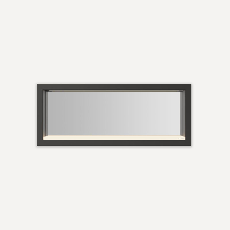Niche lumineuse COV, Noir mat, Luminaire d'intérieur