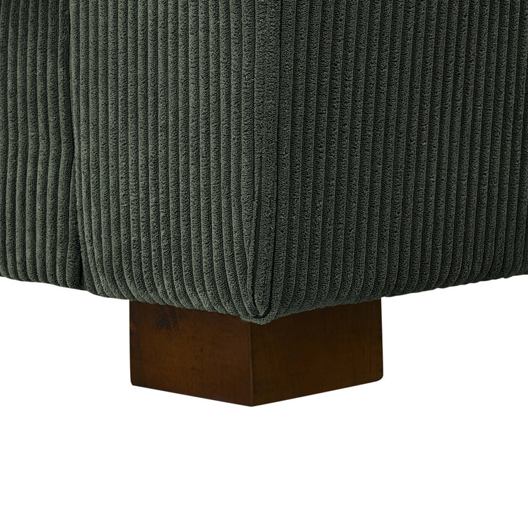 Aziyah 81'' Corduroy Sofa