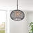 3 - Light Dimmable Globe Chandelier