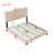 Upholstered Bed Frame With Rivet Design-1084988272-1084988277