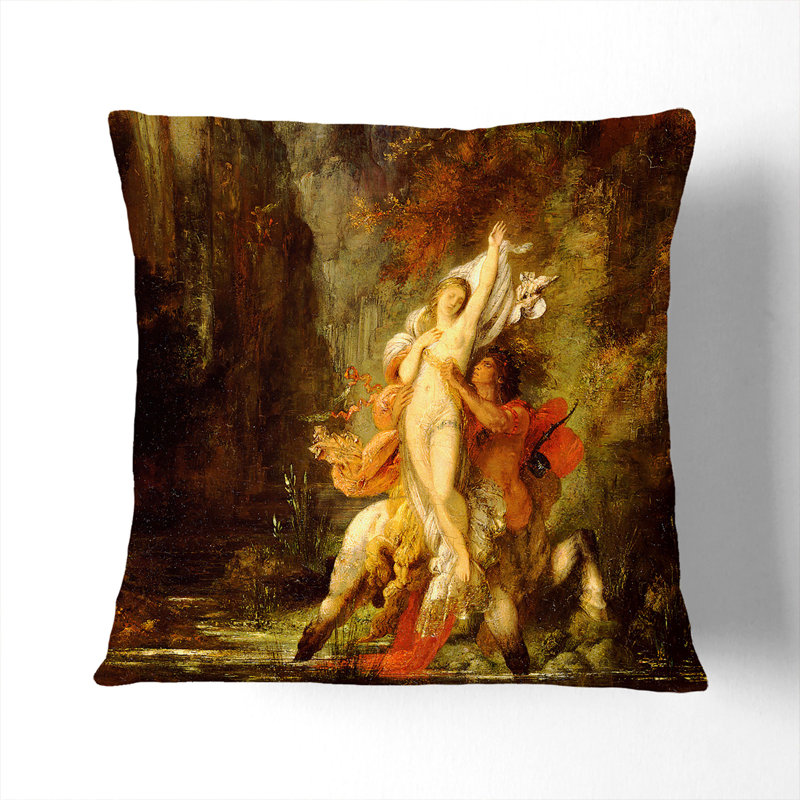Square Cushion, Stone, 55cm H x 55cm W x 20cm D