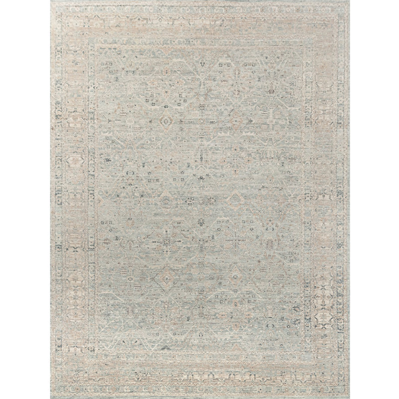Hand Knotted Wool Indoor Rug, Rectangle 12' x 15'