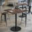 36" Square Commercial Seamless Surface Tabletop with Bar Height Base-2017953805