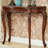 Chestnut Solid Wood Free Form Console Table-1075462103