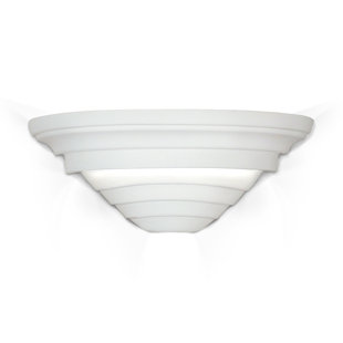 Themis Ceramic Flush Mounted Sconce