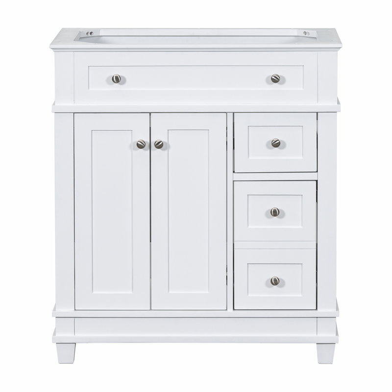 Base de meuble-lavabo simple 29,5 po seulement