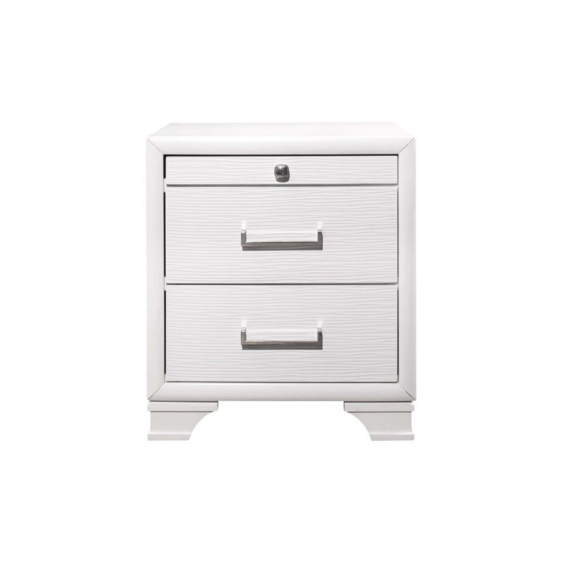 Table de chevet civique, Blanc