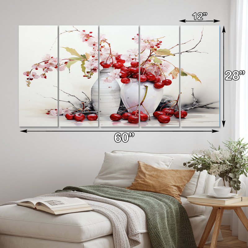 " Cherry Simplicity " 5 - Pieces