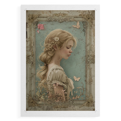 WOMEN Series CCDXLIX - reproduction sur toile de qualité supérieure seulement - non encadrée - prête à être accrochée