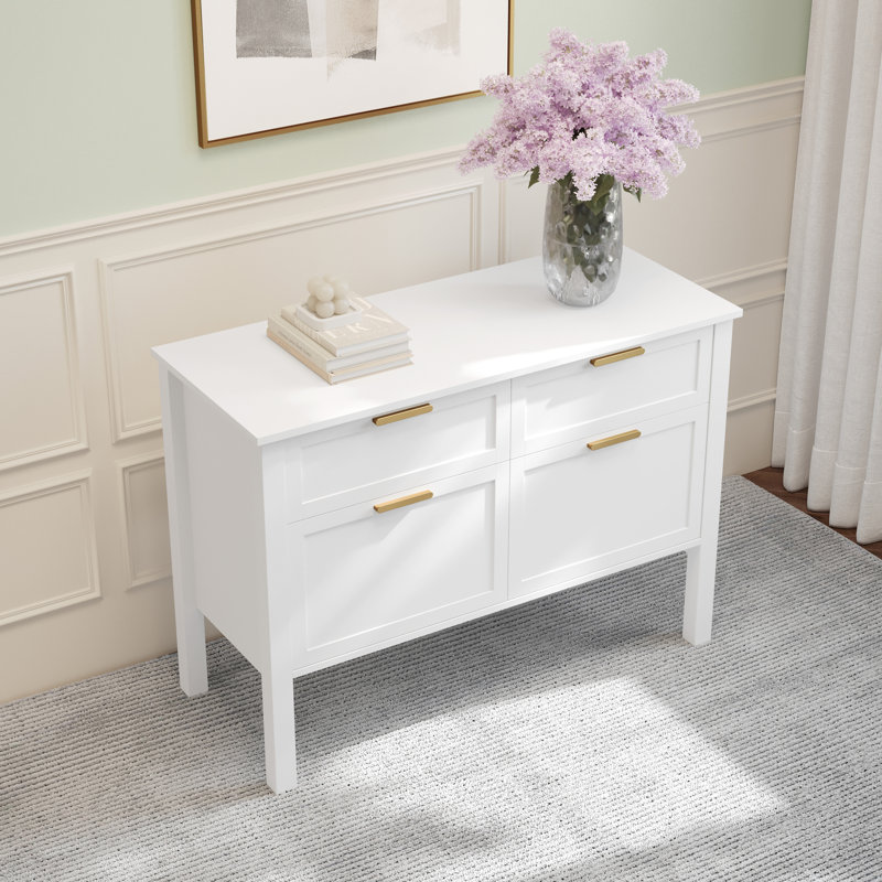 Classeur latéral de bureau à domicile style shaker Martha Stewart Hutton