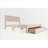 For Daily Bedroom Use, Blush Pink Corduroy Queen Platform Bed, Modern Upholstered Style with Hidden Storage