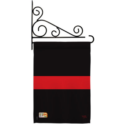 Rayures en polyester à 2 faces 19 x 13 po drapeau de jardin