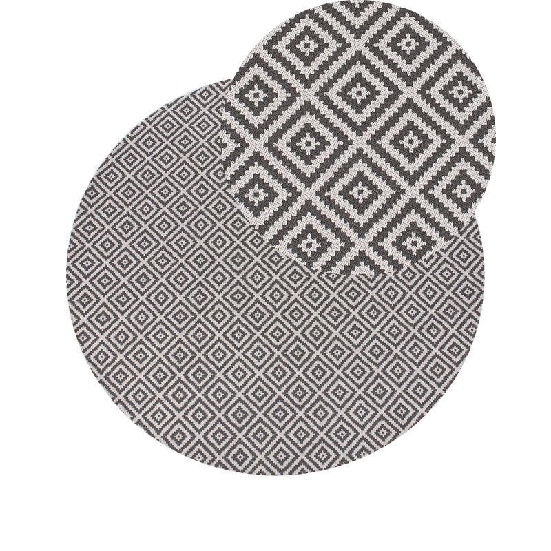 Outdoor Rug THRISSUR, Round 120 cm