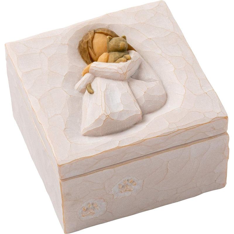 Comfort, Sculpted Hand-Painted Keepsake Box