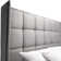 Mareike Upholstered Panel Bed with Mattress