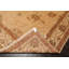 Tapis brun clair en laine noué à la main de conception unique 9 pi 4 po x 12 pi 7 po Elwen