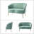 Hendrix 50.2'' Velvet Loveseat-91143988