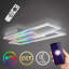 Perspections Smart Wifi Ceiling Light LED RGB Dimmable CCT Ceiling Lamp Remote Control App 48W