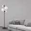 Lampe sur pied à globe 4 lumières