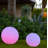 Pearl 10'' Battery Powered Integrated LED Color Changing Outdoor Floating Light