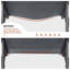 Chaise longue de patio inclinable en métal-1118423361