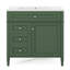 Meuble-lavabo moderne 36 po avec lavabo supérieur-1297104208