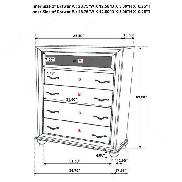 Dimensions du produit