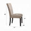 Chaise d'appoint Nolan (lot de 2)