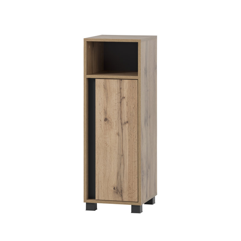 Moscote Freestanding Bathroom Cabinet, Oak