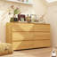 Commode 6 tiroirs avec rangement solide-1142269107