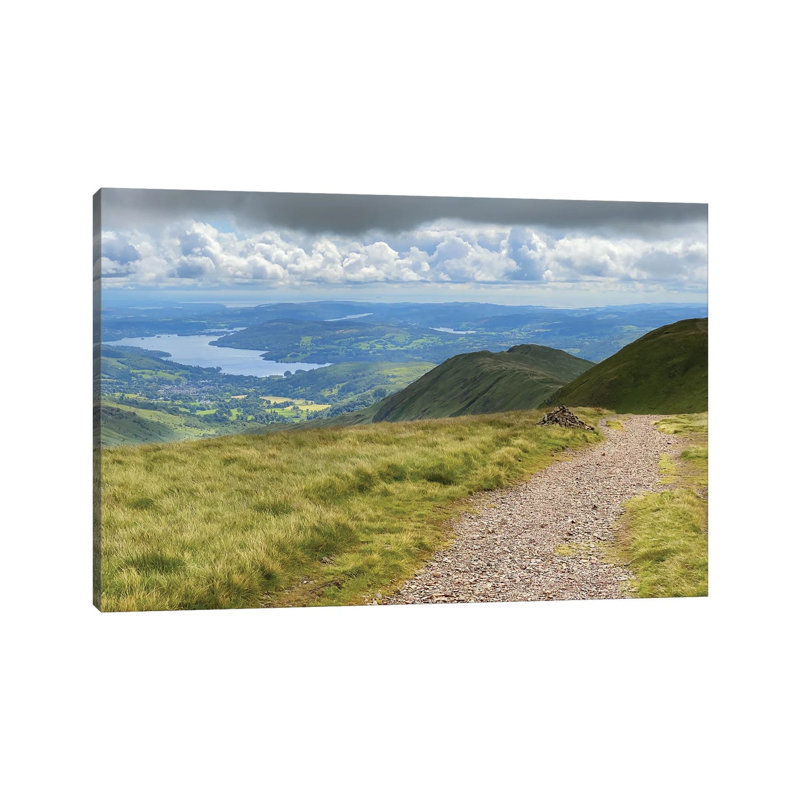 Green Overlook 1 Piece Wrapped Canvas Wall Art, 30.48 cm H x 45.72 cm W