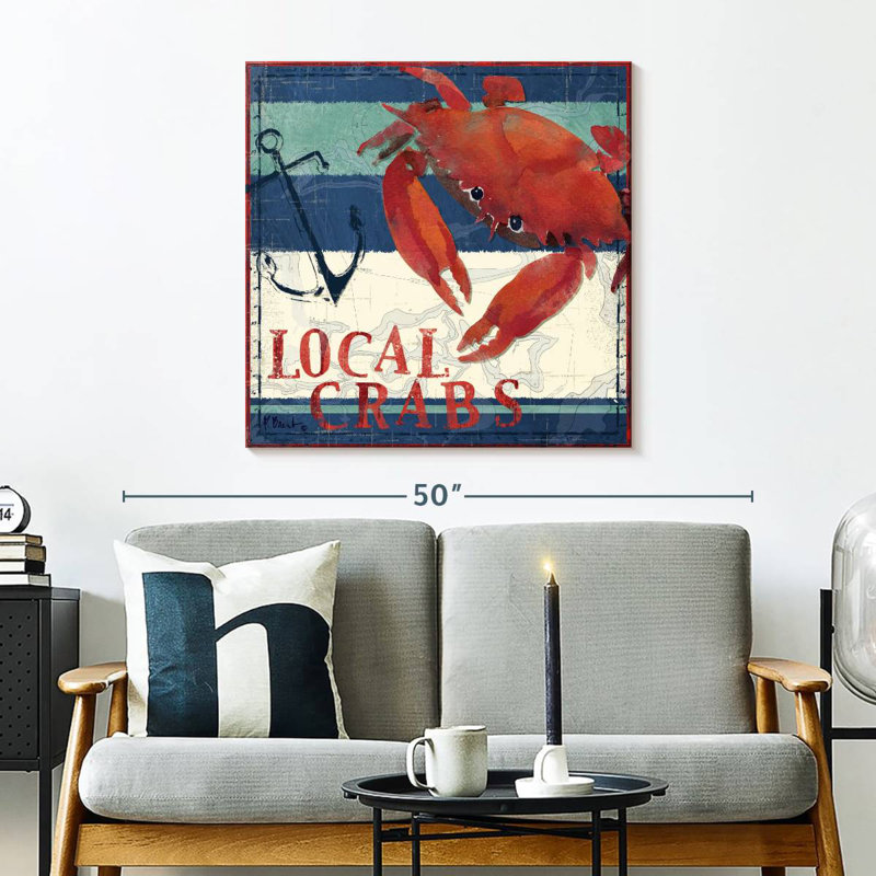 Brampt Deep Sea Crab, 30" H x 30" W
