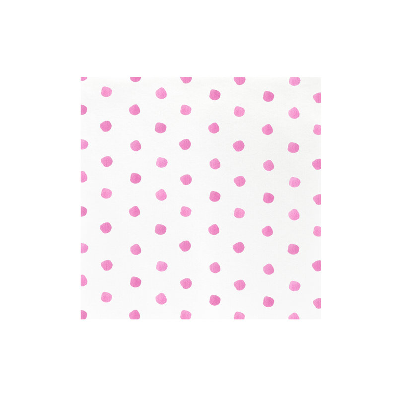 Papersoft Spunlace Square Napkins, 16" Square, Pink
