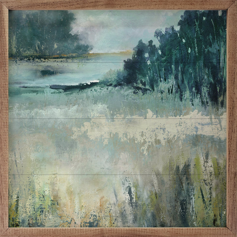 Calm River Valley par Carol Robinson, H 4 po x l 4 po