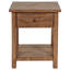 Ensemble de 3 tables basses et 1 table de bout Castleton Brown