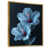 Toile avec cadre flottant or