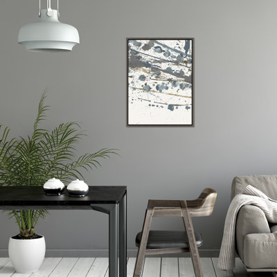 «Winding Road X» par Danielle Davis, peinture encadrée