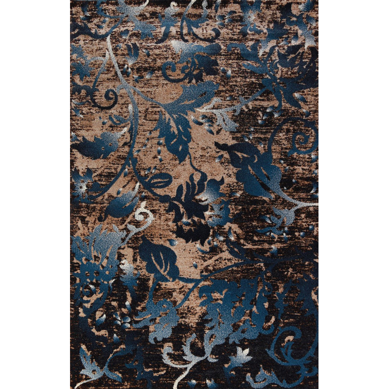 Transitional Oriental Area Rug 6x9