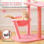 Arbre à chat Flamingo avec hamac, perchoir, griffoir et jouets